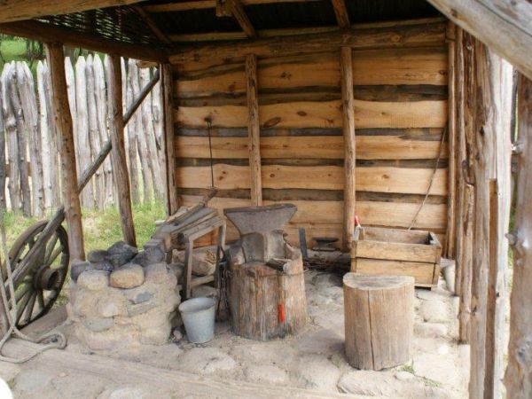 "Sławogród"  kuźnia. Czaplinek - czerwiec 2010