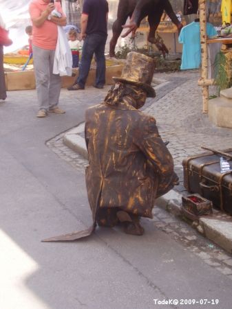 Scenka rodzajowa - rynek miejski Lato Agatowe 2009
