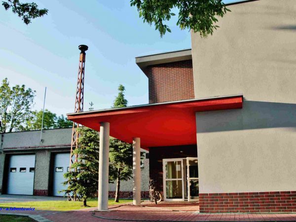 W 2009 ROKU ROZBUDOWANO REMIZĘ