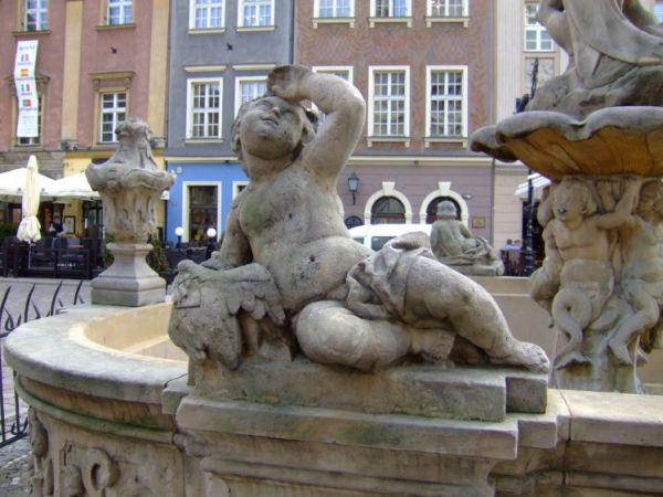 Fontanna, Stary Rynek, Poznań