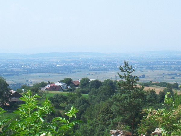 Lipiec 2006   Widok z zamku Kamieniec