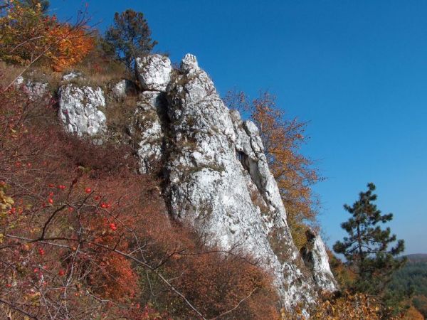 Charakterystyczne skałki Rusocic