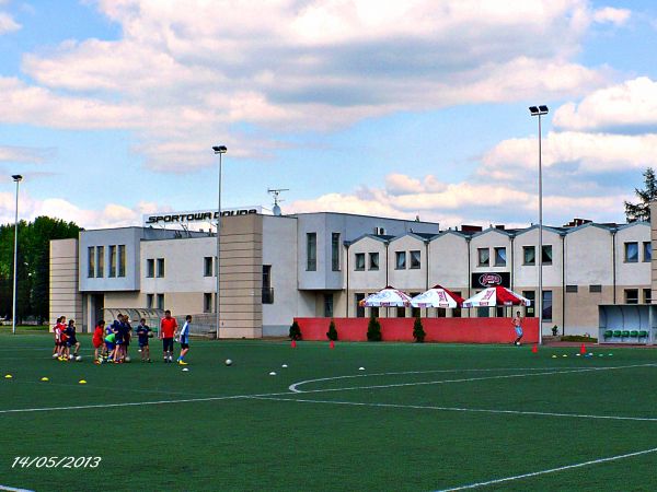 Fragment obiektów sportowych i turystycznych - Będzin