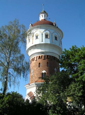 Ełk, wieża ciśnień z 1895 r.