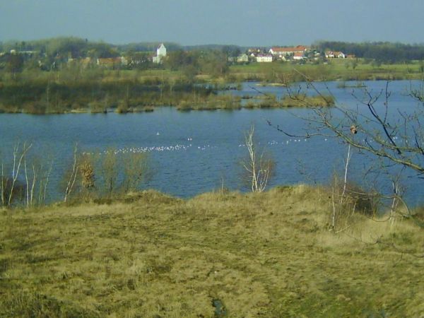 to co pozostało po wydobyciu piasku