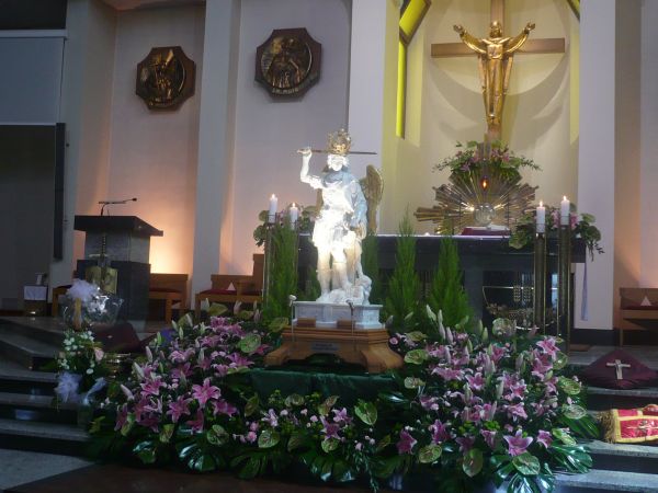 23.04.2016r miało miejsce w naszej parafii p.w Św.Pawła Apostoła nawiedzenie figory Michała Archanioła.