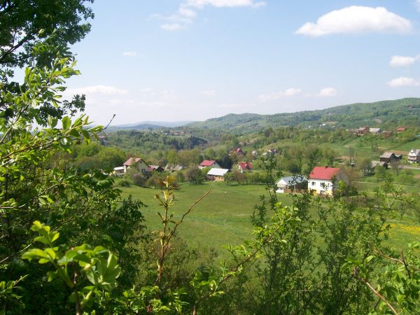 Panorama spod Obeliska na Brzanke