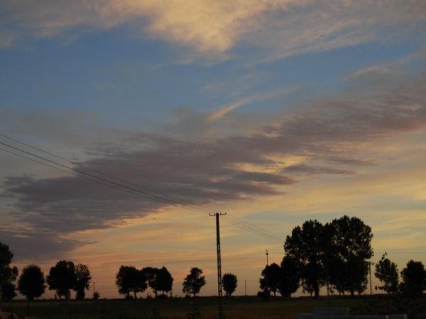 Droblin.......niebo w Droblinie