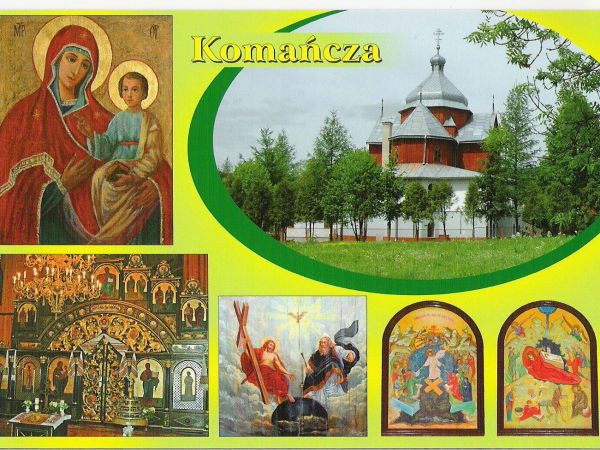 ze zbiorów prywatnych: materiały promujące dot. cerkwi grecko-katolickiej pw. Opieki Bogurodzicy, klucze w budynku "Sarepty" lub u cerkownyka - pod nr 193.