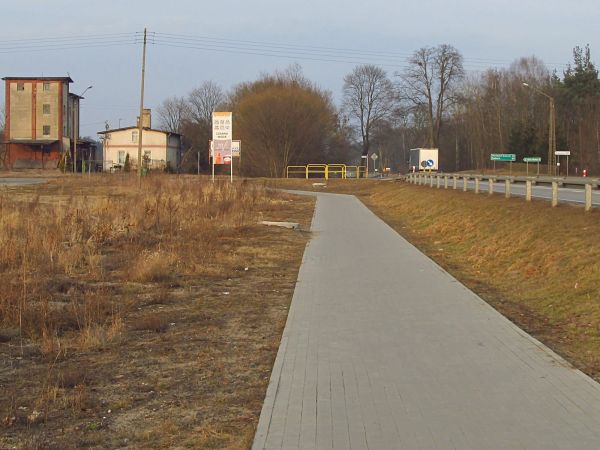 Ścieżka rowerowa przy ulicy Starogardzkiej