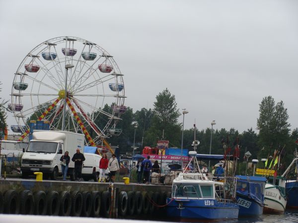 Lunapark w Łebie. Lato 2010 r.
