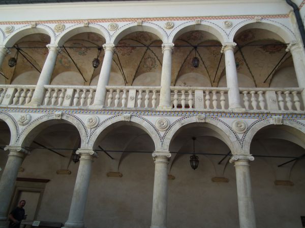 Krużganki na Zamku w Baranowie Sandomierskim