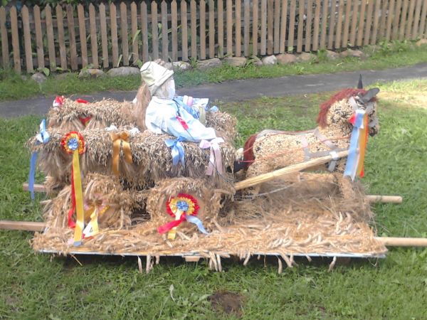 Wieniec dożynkowy 2010 r.
Wyk. Maria Kozdrowska,Anna Wojnarska