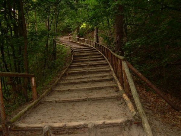 Wygodne dojście na plaże
