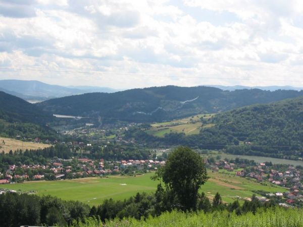 Widok z góry Żar