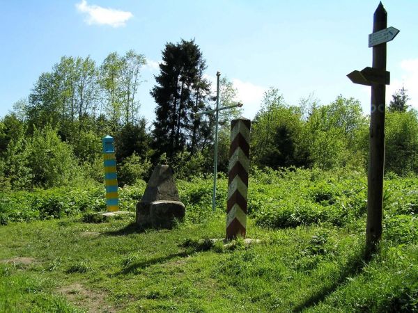 Sianki - granica polsko-ukraińska