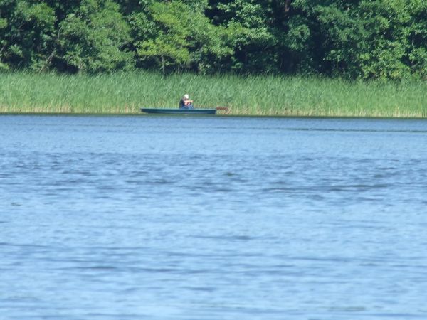 Wypoczynek nad jeziorem w Wólce