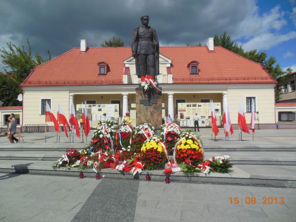 Pomnik Marszałka Józefa Piłsudskiego.