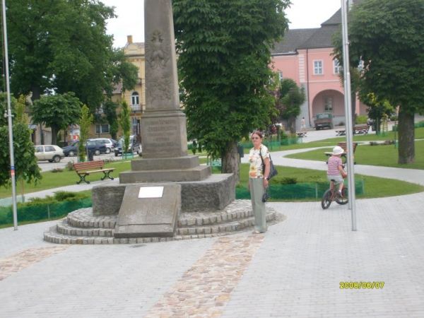 Pomnik majora Topora-Zwierzoowskiego straconego na rynku w Opatowie i Powstańcom 1863-4r.