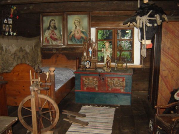 Skansen - wnętrze chaty
fot. Stanisław Ponikierski