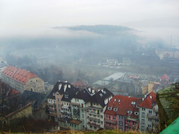 Kłodzko-widok z Twierdzy