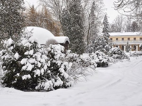 Busko-Zdrój, park uzdrowiskowy.