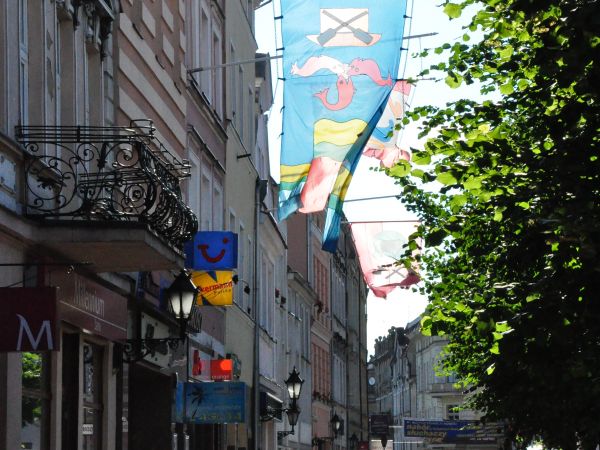 Leszno Wlkp. Ulica Słowiańska - deptak.