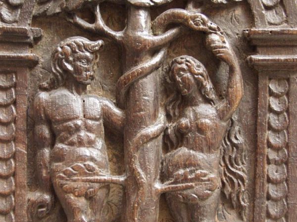 ADAM i EWA PLASKOZEZBA XVIII WIEK