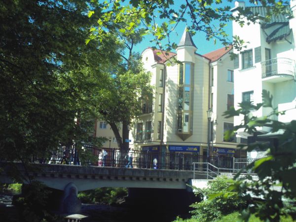 Ulica Staromiejska.
Nowe kamienice.