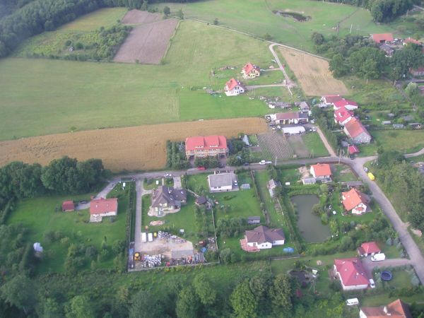 Nikielkowo z lotu ptaka