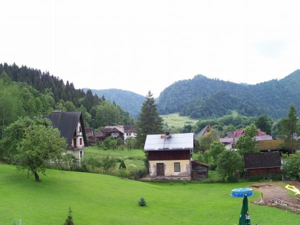 Widok na Pieniny.