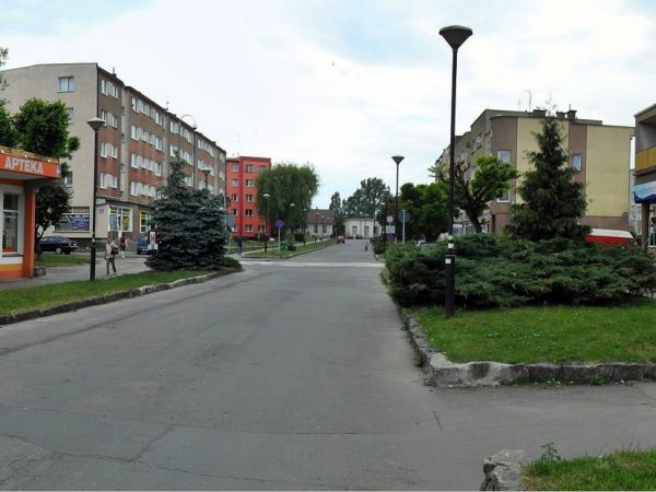 Aleja Wojska Polskiego w kierunku Dworca PKP