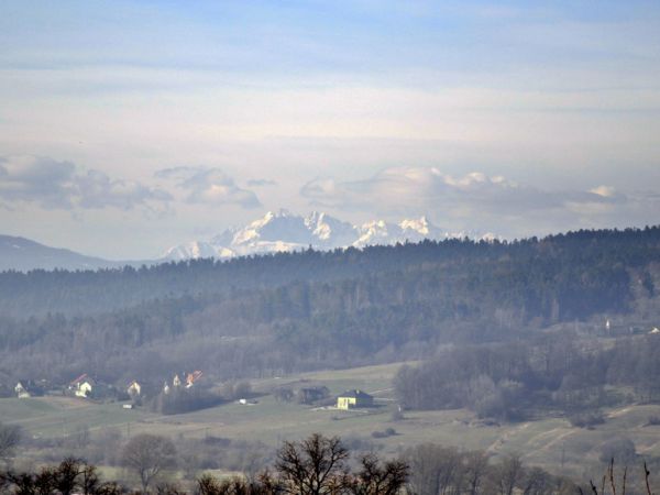 Widok na Wysokie Tatry