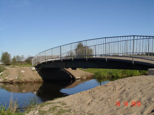 Nowy most na Omulwi w Kopaczyskach