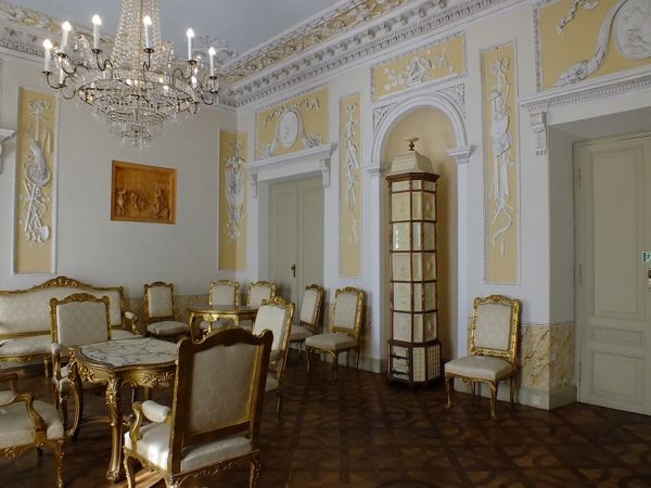 Jedno z pałacowych wnętrz