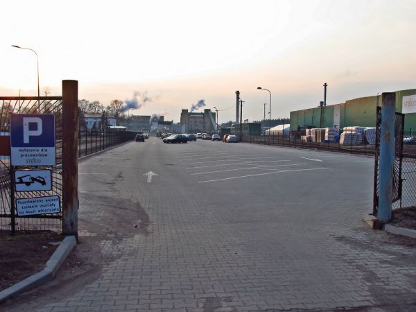 Rozbudowa zakładu płyt pilśniowych i drewnopochodnych STEICO - nowy parking zakładowy