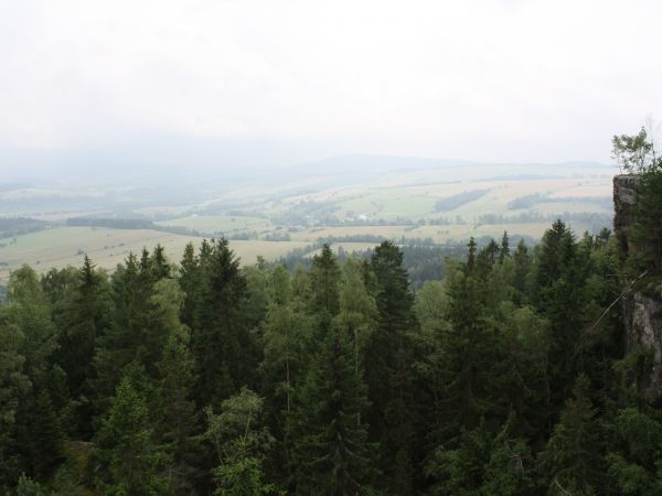 Widok z Narożnika na Łężyce