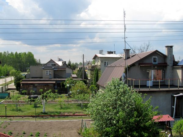 Osiedle domków jednorodzinnych w rejonie ulic Słonecznej, Zielonej, Kwiatowej i Topolowej