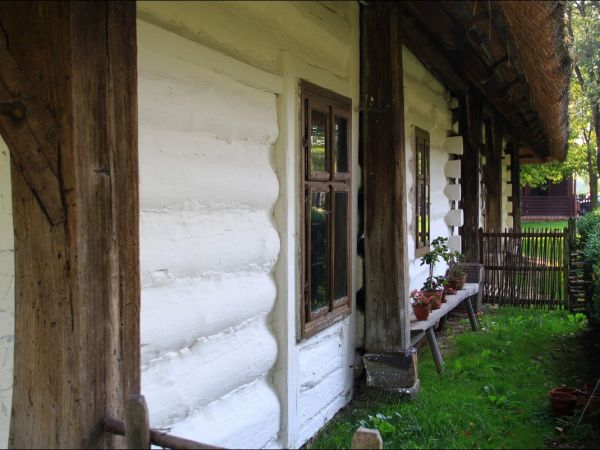 Skansen w Markowej.