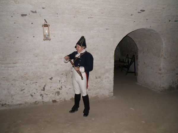 Przewodnik po twierdzy /wolontariusz/