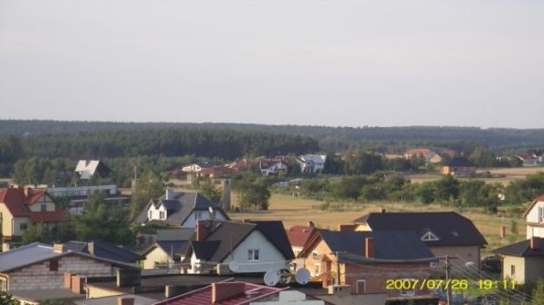 Osieczna - widok ulicy Krzywińskiej