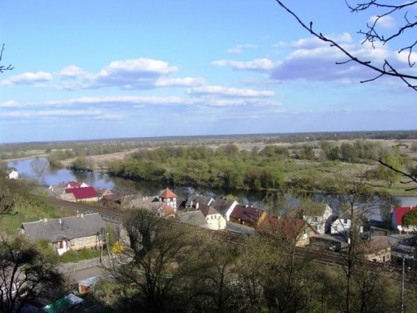 Widok na lokalizacjię grodziska