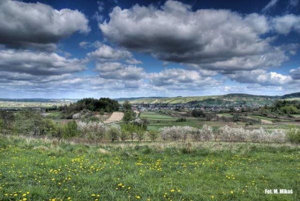 Kołaczyce od strony południowej.