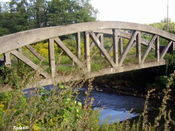 Most przetrzymał nawet bezsensowną rozbiórkę torowiska i całkowitą kradzież szyn i metalowych akcesorii, a nawet smołowanych podkładów drewnianych