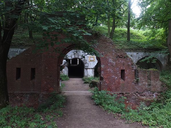 Jeden z fortów twierdzy Przemyśl  - Salis Soglio /okres I WŚ/