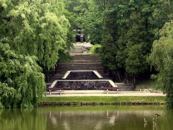 Fragment Parku im. Chrobrego.