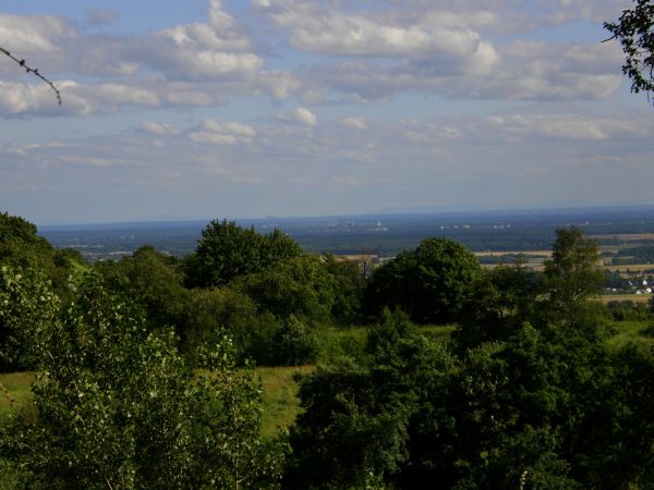 Widok w kierunku rezerwatu geologicznego