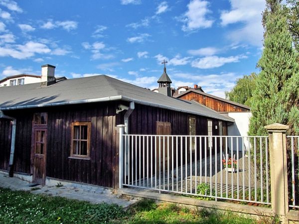 Kapliczka - kościółek Św. Maksymiliana Kolbe