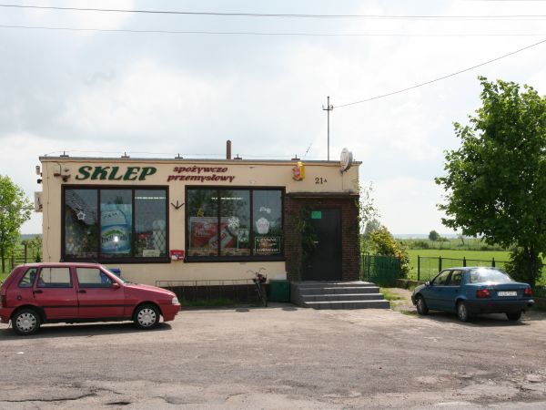 Sklep spożywczy w Golance Dolnej