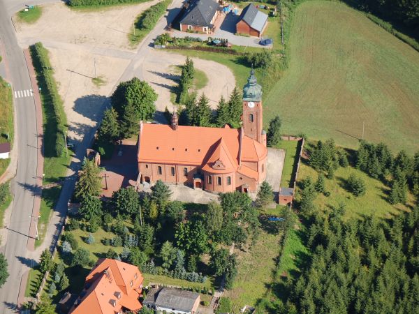 Kościół z lotu ptaka